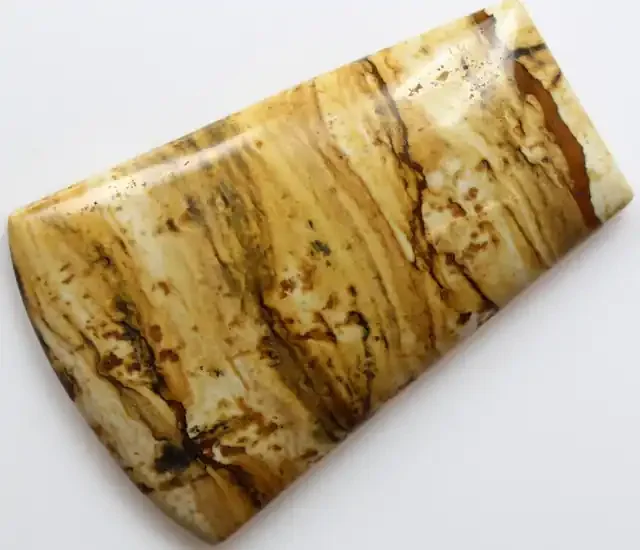 62.20 CTS SCENIC AMERICAN OWYHEE JASPER CABOCHON STONE