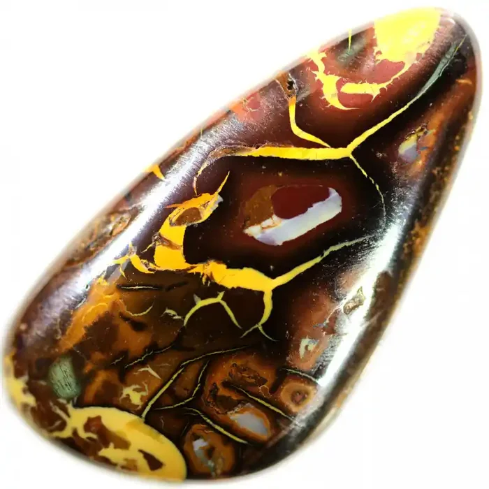 62.50 CTS CHOCOLATE IRONSTONE WITH WHITE SILICA [STS1595]
