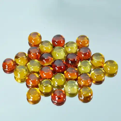 63.40Ct Fine Quality Natural Sphalerite Round Cab7mm parcel Spain