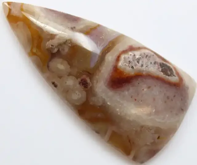 64.70 CTS – FISH EYE AGATE FLOATING ORBS CABOCHON STONE