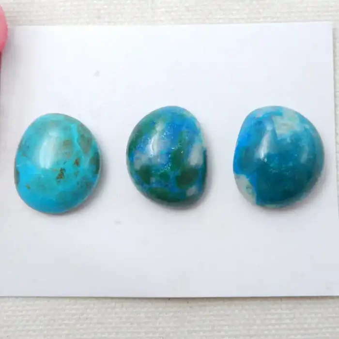 67cts Blue Opal Cabochons, October Birthstone, Blue Opal Bead F46