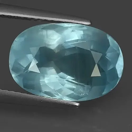 7.00 CTS ATTRACTIVE NATURAL TOP GRADE LUSTER HOT BLUE AQUAMARINE!!
