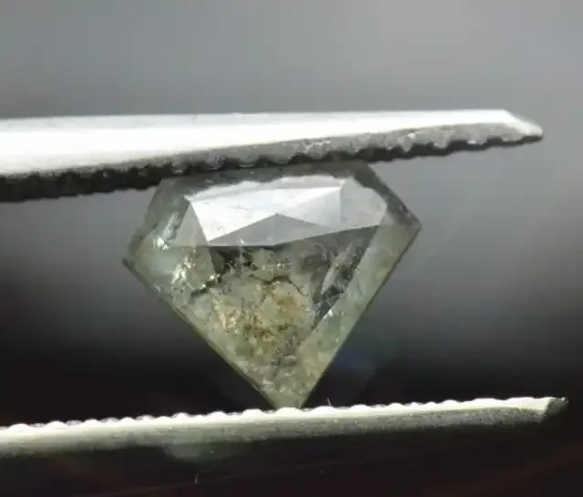 7.1mm pentagon salt pepper diamond 0.71