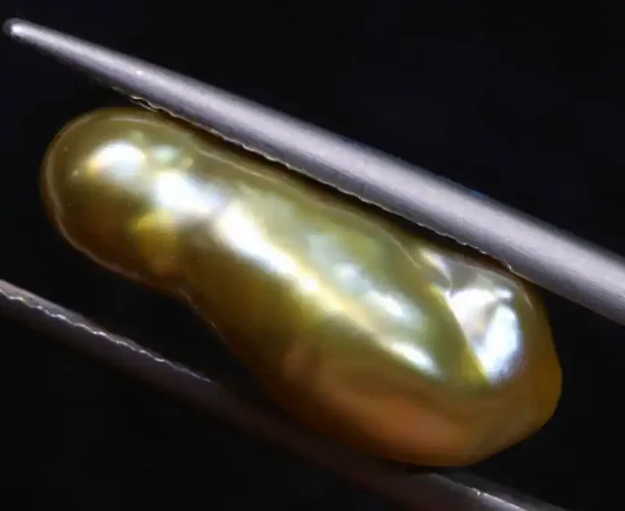 7.7 CTS KESHI FREEFORM GOLDEN PEARL LG-2314