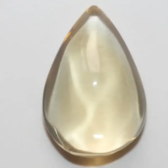 7.85Ct Citrine Drop Cabochon 17.2×11.8mm.-(372SKU)
