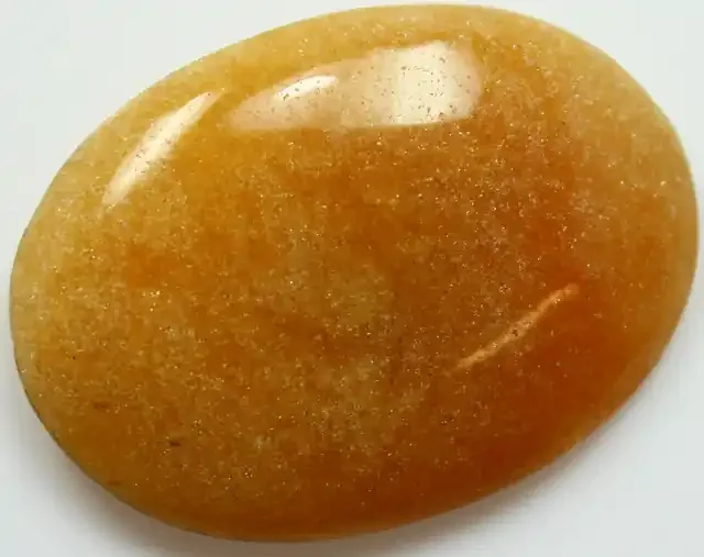 70.60 CTS CHALCEDONY ORANGE CABOCHON CUT STONE