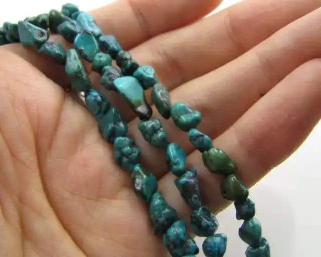 70 Cts Three Natural Turquoise Strands GG191