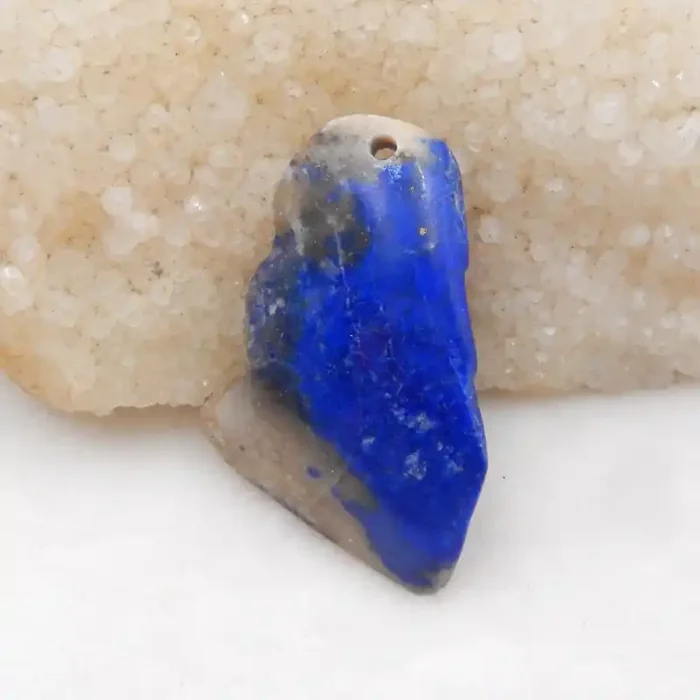 71.5cts Raw lapis pendant, crystal gemstone pendant,healing stone pendant H