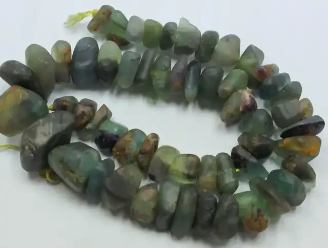 715CTS-1 STRAND FLUORITE 18 X 18 X 11MM BEADS 15 INCH CLASP
