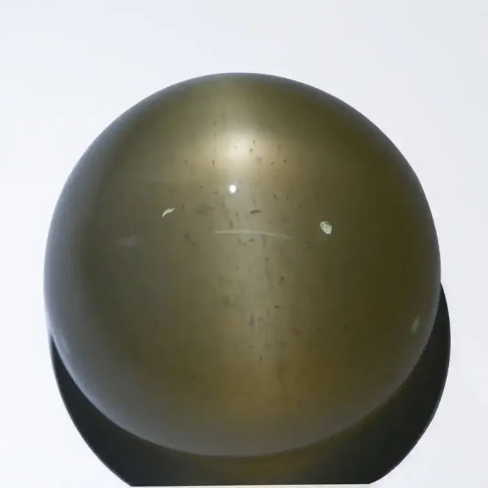 76.82Cts Natural Peach Moonstone Star Round Cabochon Kangayam India