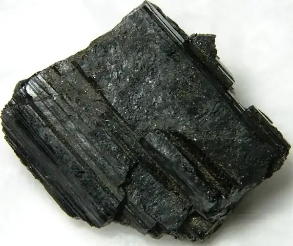 77gms Natural Afghanistan Black Tourmaline Rough R129