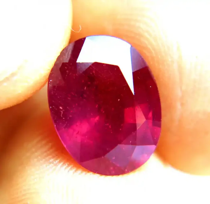 8.08 Carat Fiery Ruby – Gorgeous