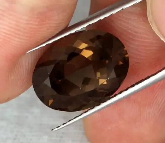 8.16 CTS SMOKY QUARTZ – EARTHY BROWN – VVS [SB558]