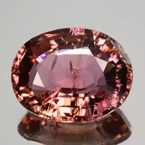 8.20 Cts Dazzling Natural Tourmaline Pink Oval Mozambique