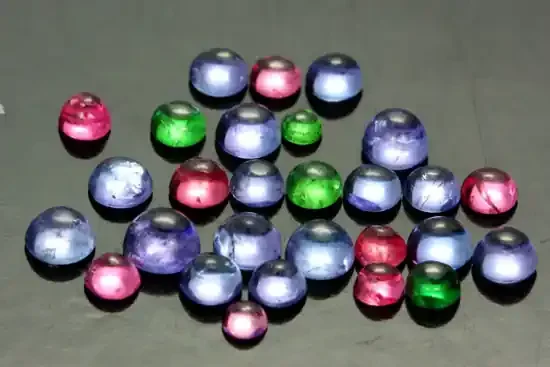8.21 CTS MIXED CABS – TANZANITE GARNET SPINEL – [SB826]