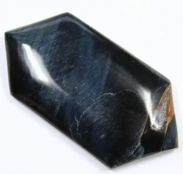 81.9 CTS TIGER EYE STONE DYED TO LOOK LIKE OBSIDIAN