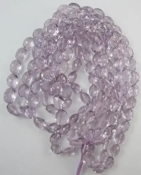 “AAA ABSOLUTELY GORGEOUS PINK AMETHYST 5X7-9X11MM FACETED BEADS!!”
