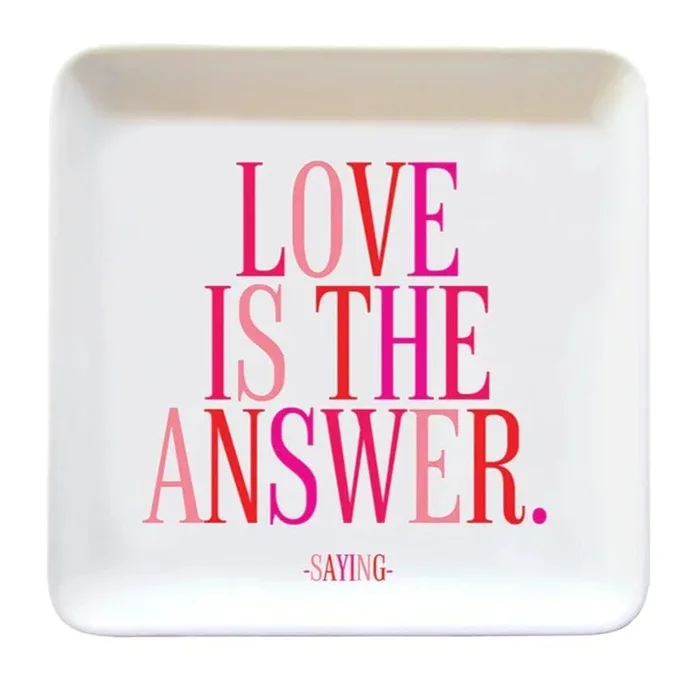 “Love is the answer” Trinket Dish