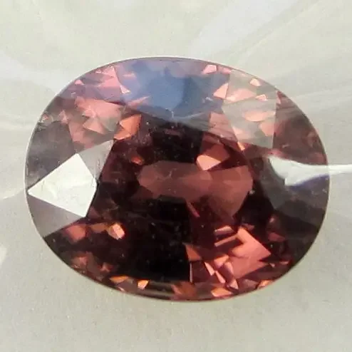 “SO BREATHTAKING!! 5.20CT NATURAL ORANGE/PINK ZIRCON OVAL!!”