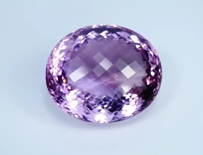 87.33 Ct.Top Quality Natural Light Pinkish Purple Amethyst ALGT Certificate