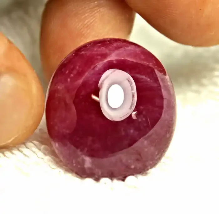 89.71 Carat Fancy Ruby Cabochon – Gorgeous
