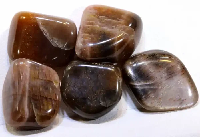 89 CTS GOLDEN FELDSPAR 5 STONES ADG-253