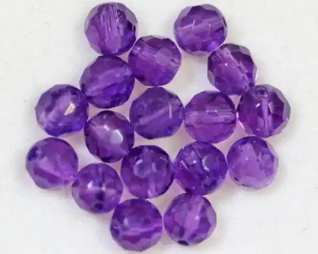 9.4 CTS AMETHSYT BEADS GG 1736