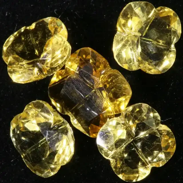 9.95 Cts Oberstein cut Golden Citrine Gemstones GOGO 1414
