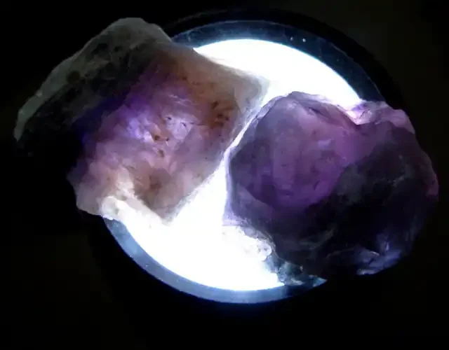 91 CTS SUPER SEVEN ROUGH HAND PICKED TWO PIECES GG 447
