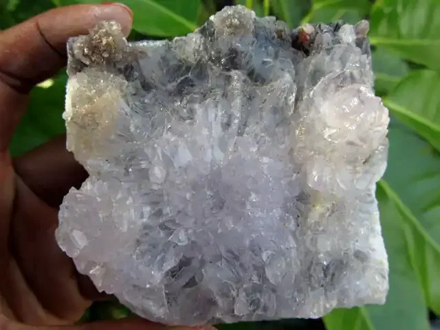 925 CTS AMETHYST CRYSTAL FLOWER DISPLAY SPECIMEN MS1836