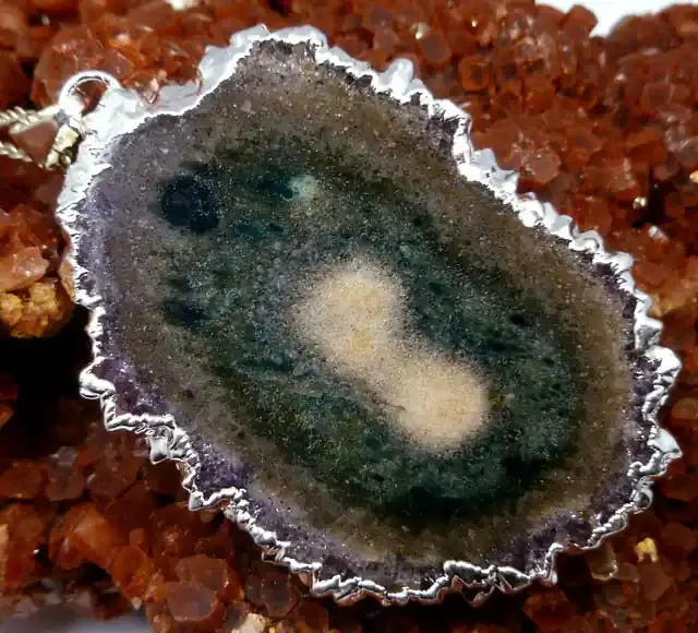 93CTS STALACITIE AMETHYST PENDANT MGMG 99