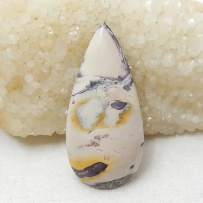 94ct New Arrival Natural Water Drop Chohua Jasper Cabochon E245