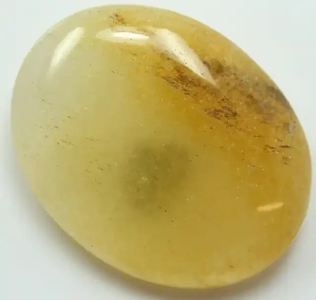 98.50 CTS CHALCEDONY ORANGE CABOCHON CUT STONE