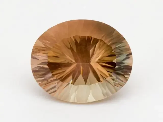 9ct Peach Oval Sunstone (S2363)