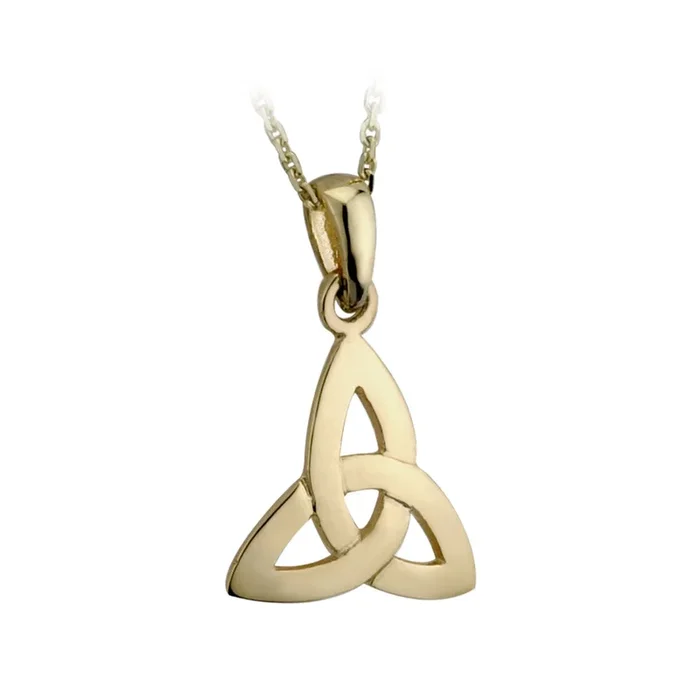 9K Gold Small Trinity Knot Pendant