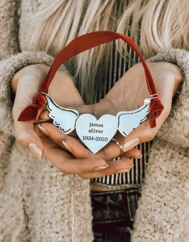 A Piece Of My Heart Is In Heaven Ornament