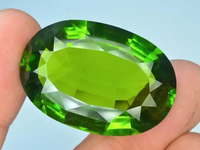 AAA Color & Cut 87.40 ct Huge Size Himalayan Peridot ~ Pakistan