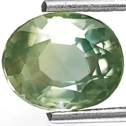 AIGS Certified Australia Fancy Sapphire, 2.14 Carats, Intense Green Oval