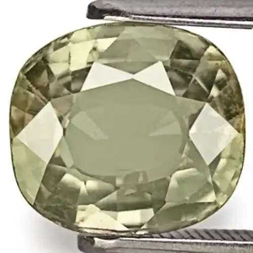 AIGS Certified Madagascar Fancy Sapphire, 3.65 Carats, Greyish Green