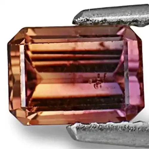 AIGS Certified Tanzania Color Change Sapphire, 0.79 Carats, Emerald Cut
