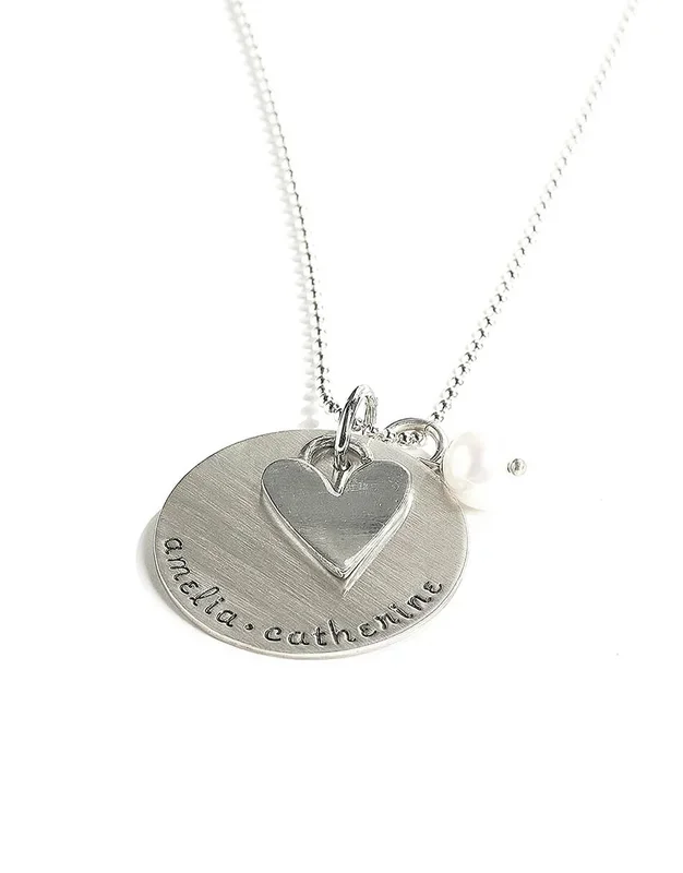 All My Loves Sterling Silver Necklace