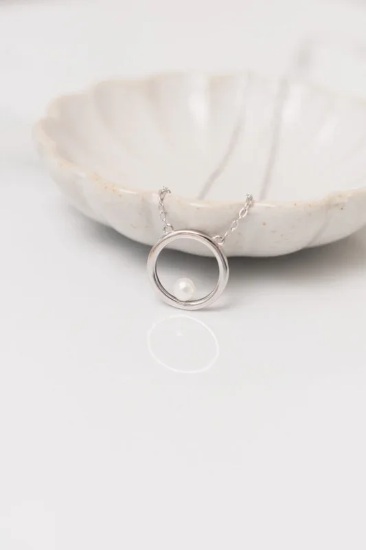 Always My Mother Silver Necklace