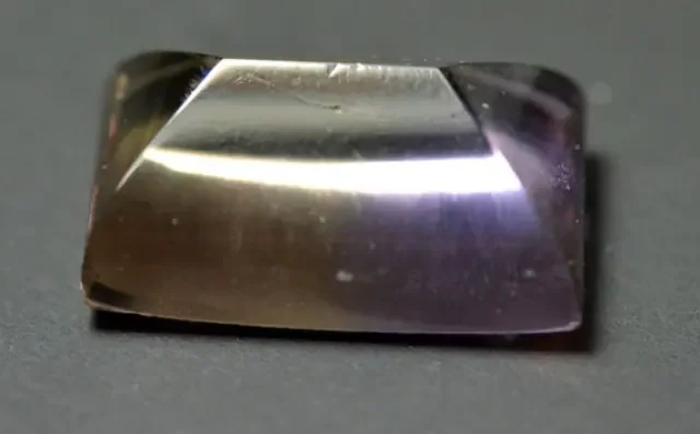 AMETRINE Sugar Loaf oblong rectangle cut gemstone