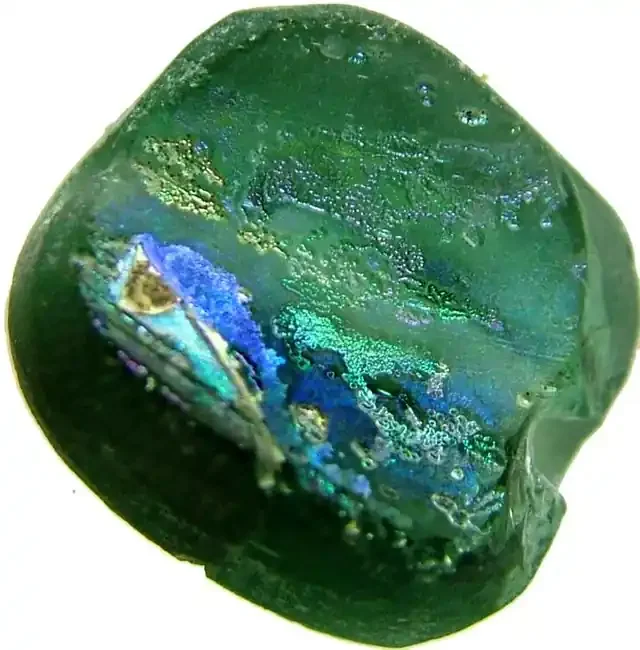ANCIENT GLASS BEAD FROM AFGANISTAN-DRILLED 10.05 CTS MX4503