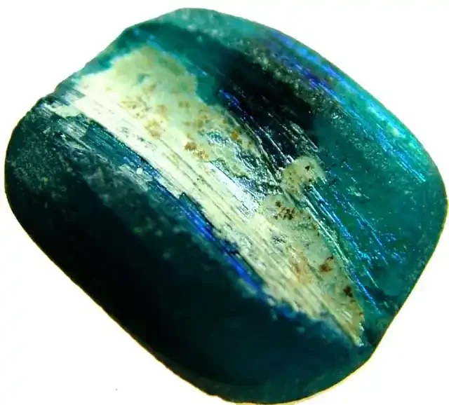 ANCIENT GLASS BEAD FROM AFGANISTAN-DRILLED 5.75 CTS MX 4494