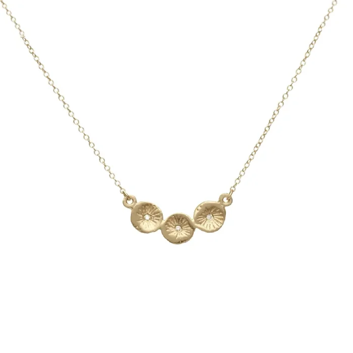 Astrid Diamond Trio Necklace