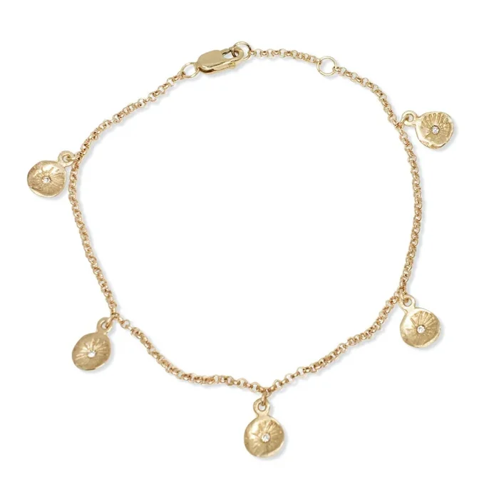 Astrid Five Diamond Bracelet