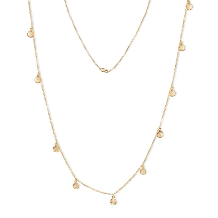 Astrid Long Diamond Necklace 36″