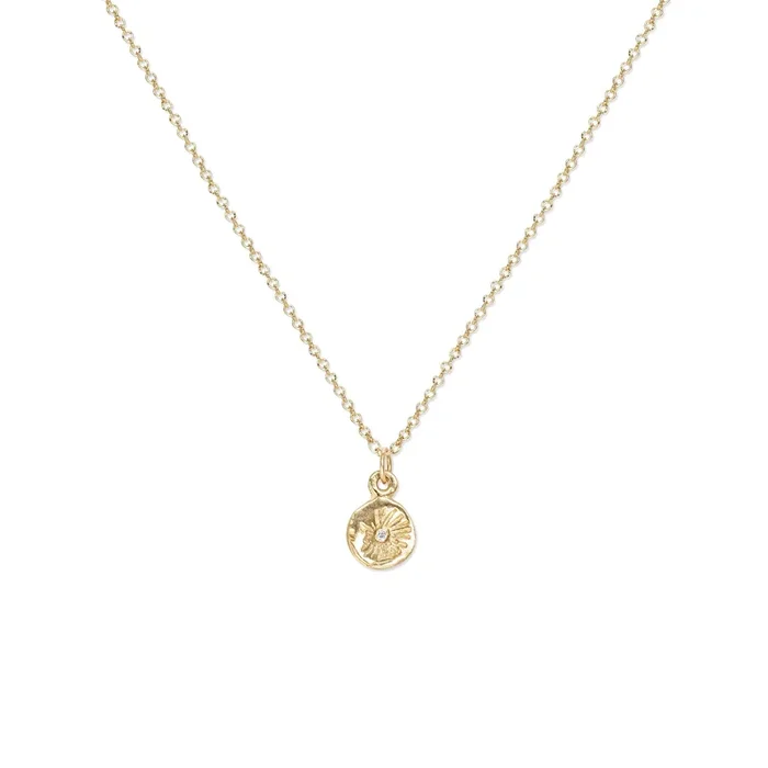 Astrid Single Diamond Necklace