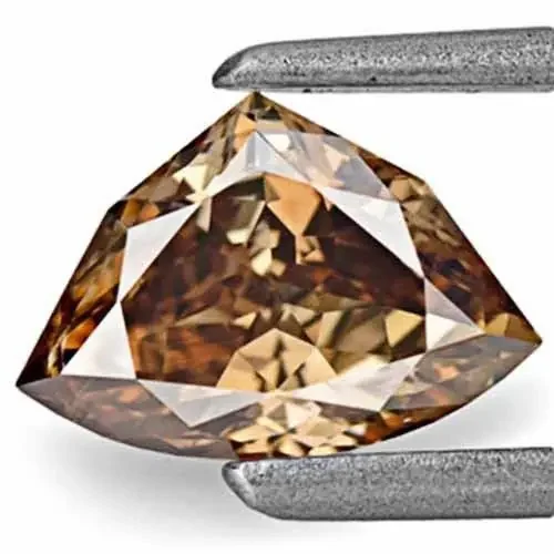 Australia Fancy Color Diamond, 0.78 Carats, Fancy Deep Chocolate Brown